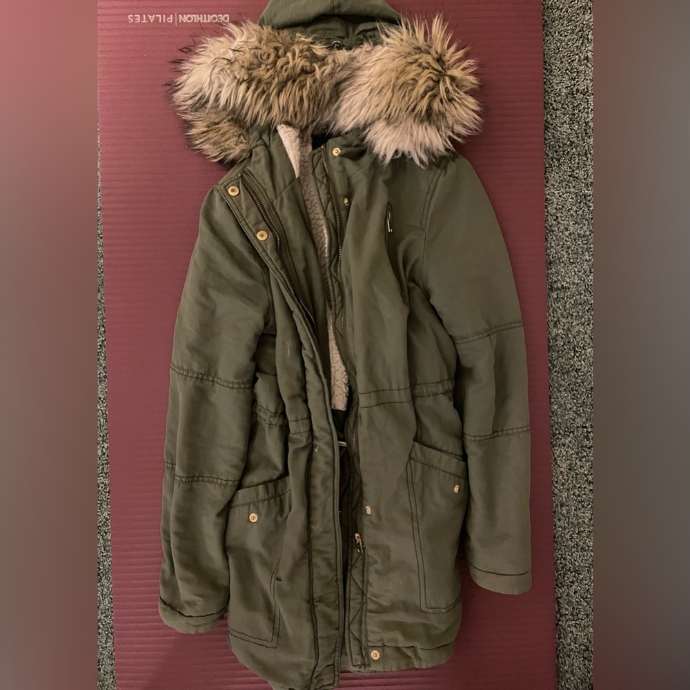 American Eagle Olive Khaki Jacket Size S